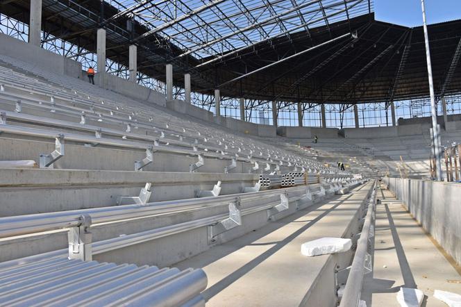 Budowa stadionu w Szczecinie - maj 2020