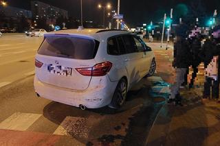 Karambol w Rzeszowie. Kobieta wjechała w przechodniów