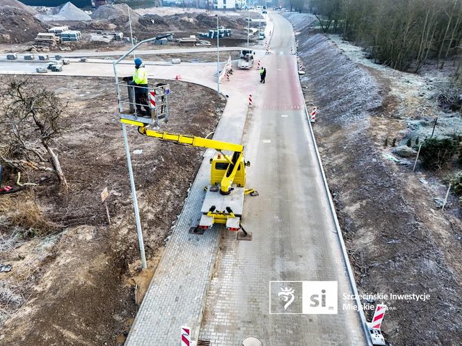 Przebudowa ulic na północy Szczecina na ostatniej prostej