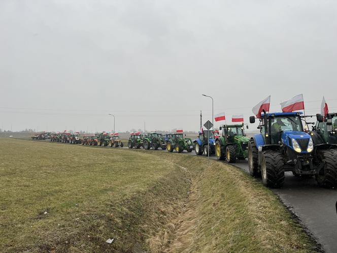 protest rolników 