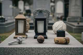 Grób Jerzego Urbana. Ucho i butelka Starej Ku**icy to nie wszystko?