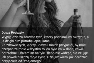 M jak miłość. Wpis sylwestrowo-noworoczny na profilu Adriany Kalskiej (Iza) na Instagramie 