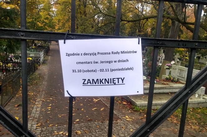 Zamknięte cmentarze w Toruniu