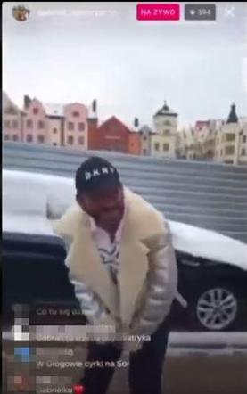 Gabriel Seweryn na nowym nagraniu. Widać, co robi przed karetką