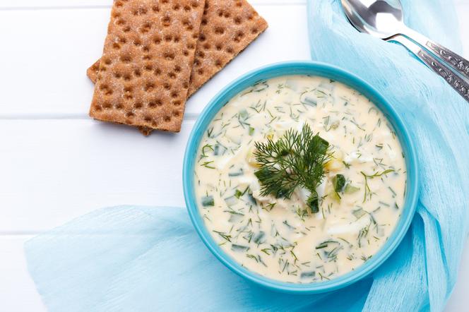 Koperkowa z jajkami i śmietaną - tania i pożywna