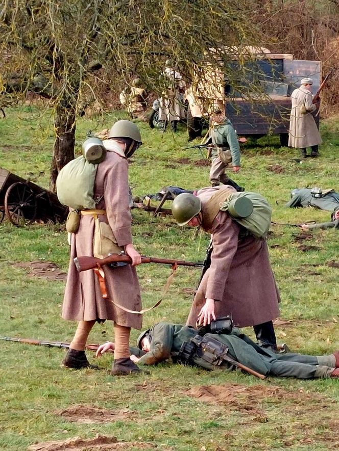 W Borównie Niemcy ostatkiem sił bronili się przed Rosjanami, dokładnie tak jak w lutym 1945 roku