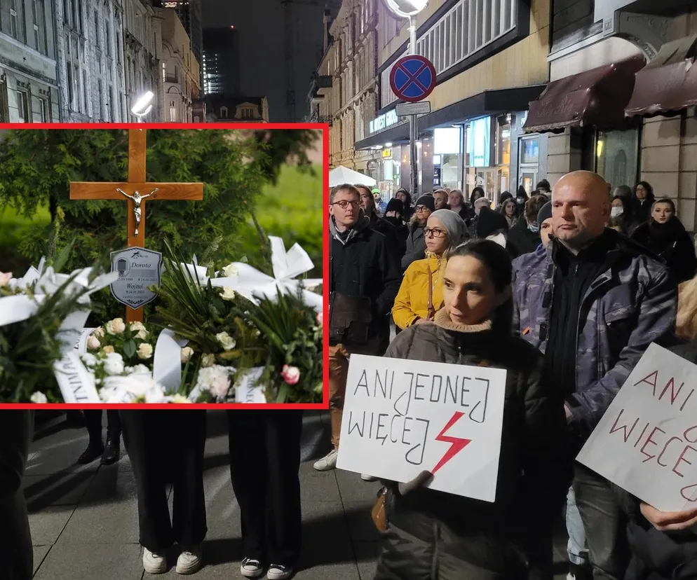 Protest w Katowicach po śmierci ciężarnej Doroty