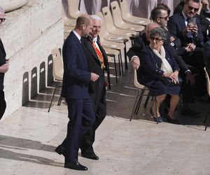 Księżna Kate nieobecna na pogrzebie papieża! Książę William był sam