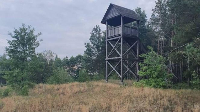 Wieża w Gugnach w Podlaskiem