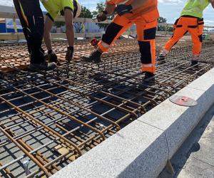 Jak idą prace przy wschodniej nitce wiaduktu przy ul. Zjednoczenia? Sprawdziliśmy