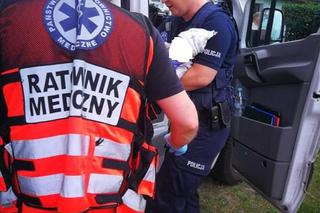 Policjant uratował życie malutkiemu dziecku