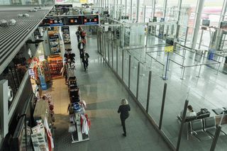 Lotnisko we Wrocławiu.