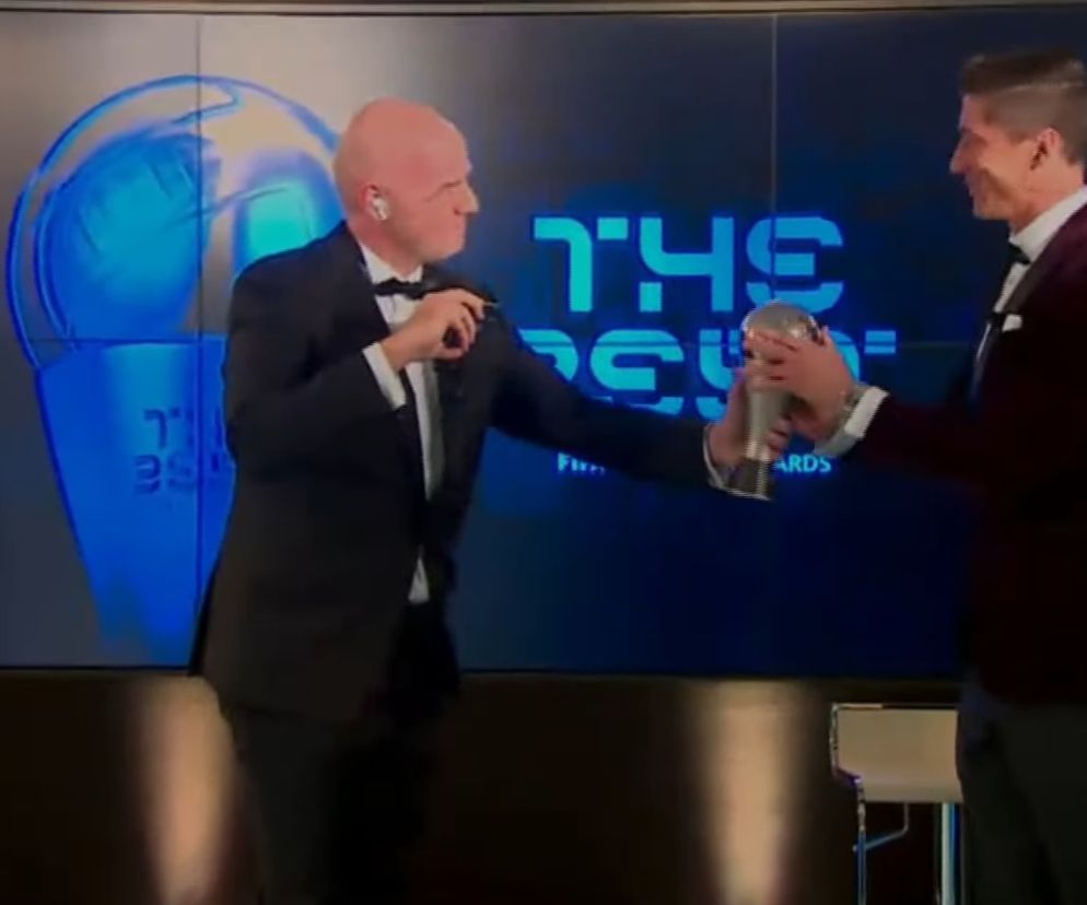 Robert Lewandowski Piłkarzem Roku FIFA