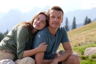 	M jak miłość odc. 1828. Franka (Dominika Kachlik), Paweł (Rafał Mroczek)