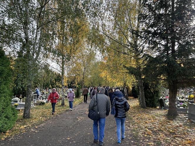 Wszystkich Świętych 2023 Cmentarz Centralny Szczecin 