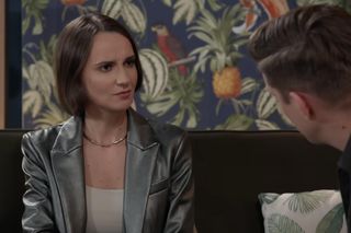 Pierwsza miłość. Piotrek (Michał Mikołajczak), Melka (Ewa Jakubowicz)