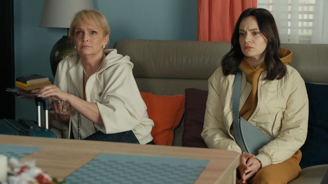 Barwy szczęścia odc. 3200. Małgorzata (Adrianna Biedrzyńska), Natalia (Maria Dejmek)