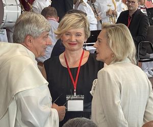 Karol Nawrocki z małżonką w USA. Tak przyjęto ich w Doleystown