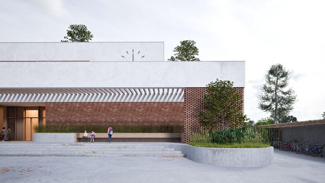 Szkoła Podstawowa w Modlniczce. PA.Format Architekci