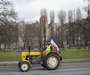 Protesty rolników na Pomorzu. Utrudnienia na S7 i drogach lokalnych 