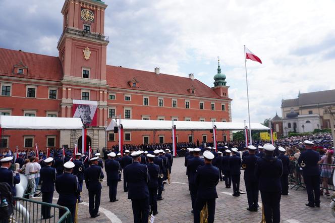 Święto Policji 2024. Uroczystości na placu Zamkowym w Warszawie