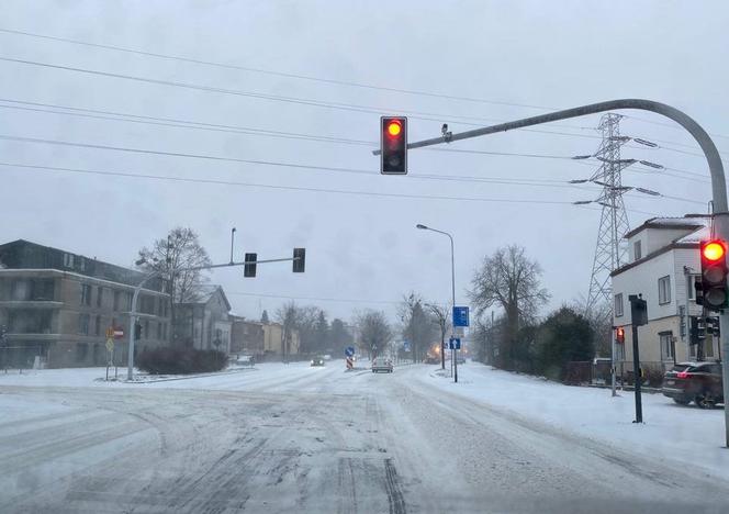 Poznańskie ulice o poranku 8.02