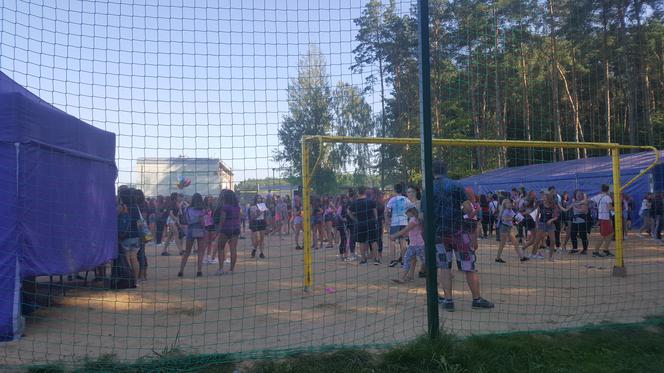 Festiwal kolorów 2019 na plaży miejskiej w Białymstoku