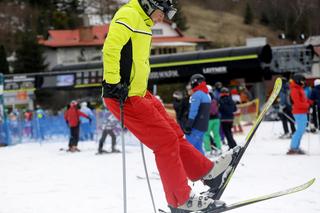 Kluzik-Rostkowska i Poncyljusz szaleli na nartach 