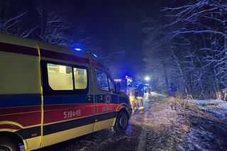 Do poważnego wypadku doszło przed godz. 17 w dniu 13 stycznia w gminie Stanisławów 
