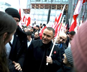 Karol Nawrocki na Marszu 2025