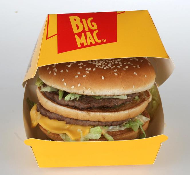 McDonald's Big Mac hamburger fast food