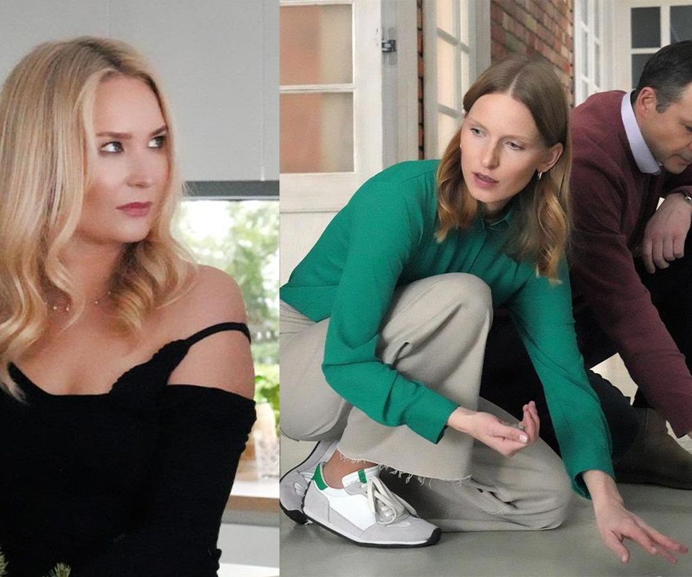 Barwy szczęścia, odcinek 3197: Karolina (Marta Dąbrowska), Jagoda (Karolina Rzepa), Bruno (Lesław Żurek)