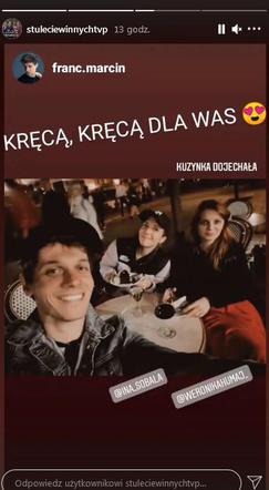 Stulecie Winnych 4: Michał (Marcin Franc), Kasia (Weronika Humaj)