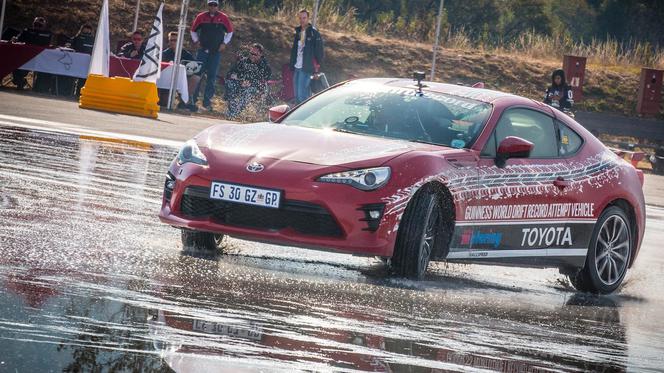 Toyota GT86, rekord Guinnessa w drifcie