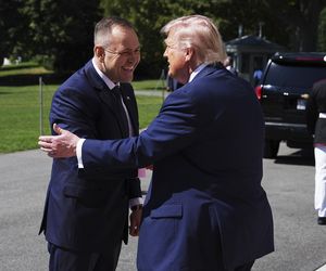 Tak zaczęła się rozmowa Nawrockiego z Trumpem. Padło wiele uprzejmości [Relacja na żywo]