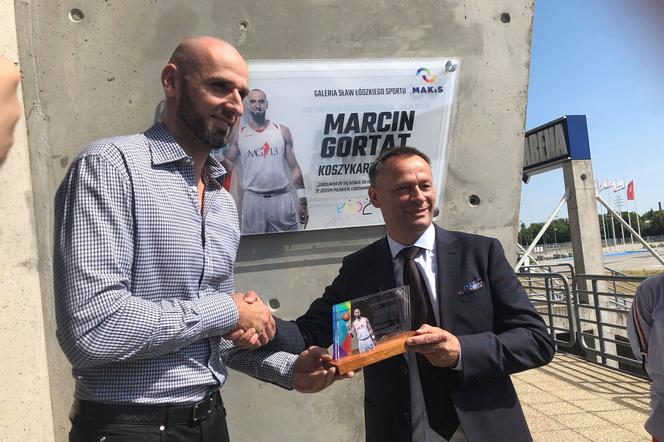 Marcin Gortat pierwszym sportowcem w Galeri Sław Łódzkiego Sportu