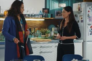 M jak miłość odc. 1726. Iza (Adriana Kalska), Aleksandra (Małgorzata Pieczyńska)