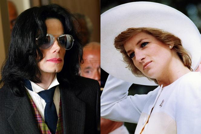 Michael Jackson i księżna Diana Spencer