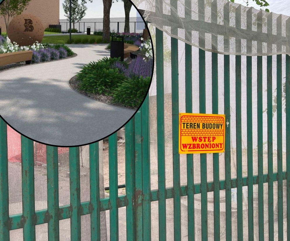 Jest betonowe boisko, będzie biblioteka w ogrodzie. Nowość na warszawskiej Pradze