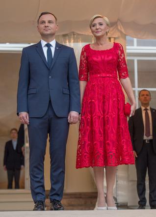 Agata Duda i Andrzej Duda