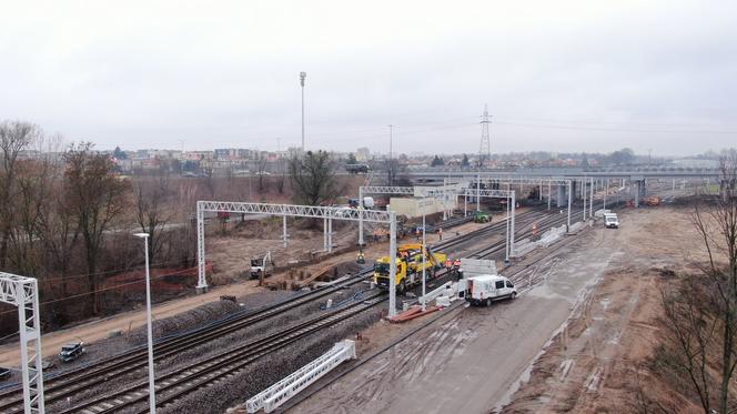 Rail Baltica w Ełku. Zobacz postępy prac! [ZDJĘCIA]