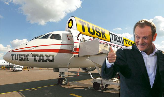 Podniebne Tusk taxi latało 100 razy