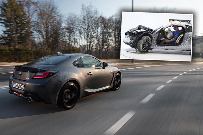 Toyota GR86 roztrzaskana na medal! Nowy model zdobył wysokie noty