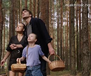 M jak miłość. Magda (Anna Mucha), Dima (Michaił Pszeniczny), Nadia (Mira Fareniuk)