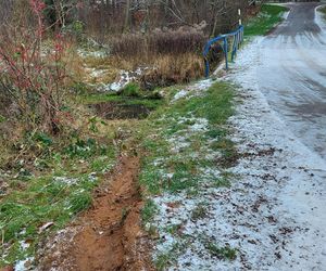 Po wypadku nad Lubianką. Zdjęcia