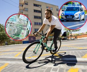 3000 zł kary za brak kasku dla rowerzysty!