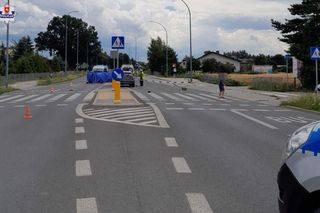 Śmiertelny wypadek w Lublinie. Rowerzysta zginął pod kołami audi