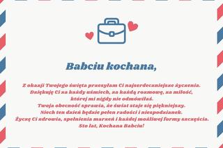 Życzenia dla babci