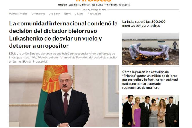 Media zagraniczne piszą o porwaniu samolotu przez Łukaszenkę 