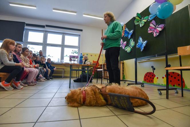 Niewidomy Grzegorz Dudziński uczył widzących 